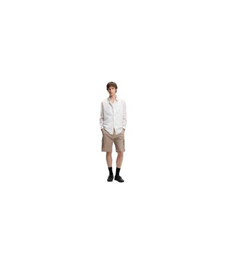 Short À Poches Homme Marron Hugo