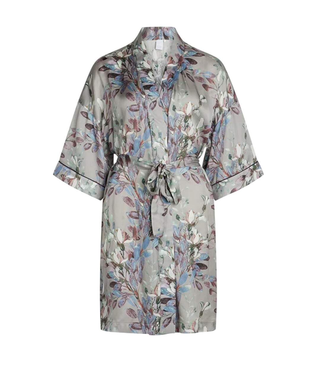 Womens/ladies Jean Floral Kimono Opal Grey CCDK Copenhagen-2