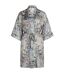 Womens/ladies Jean Floral Kimono Opal Grey CCDK Copenhagen-2
