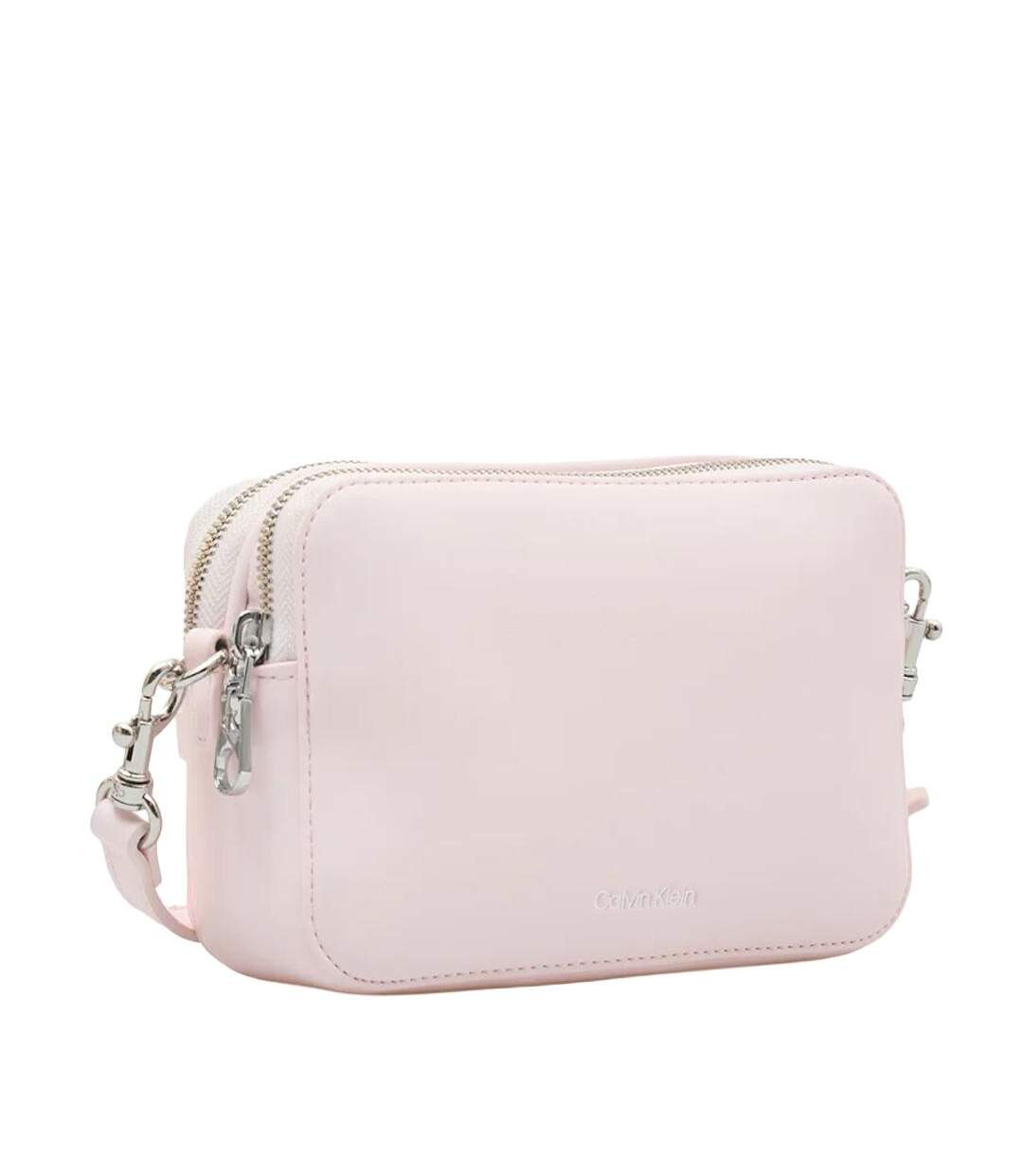 Sac à bandoulière rose femme calvin klein jeans webbing-2