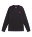 Mens Off Piste Recycled Base Layer Top Black Animal-2