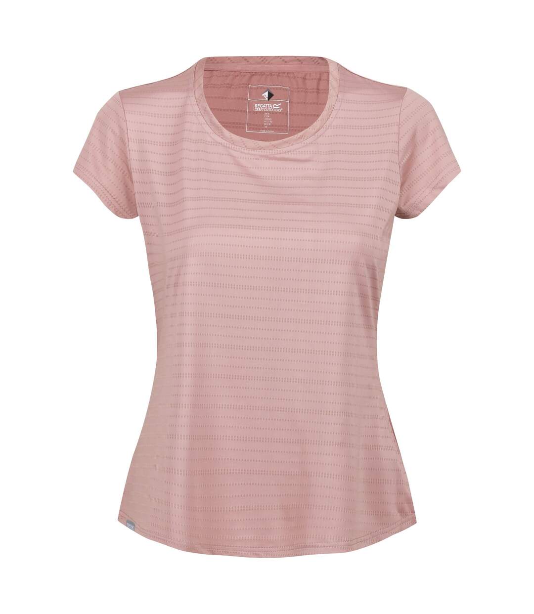 T-shirt limonite femme mauve clair Regatta