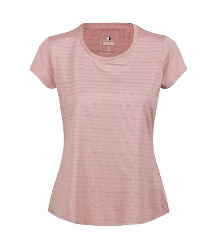 T-shirt limonite femme mauve clair Regatta