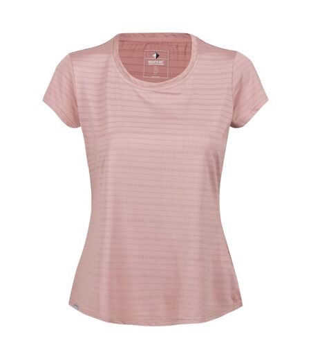 T-shirt limonite femme mauve clair Regatta