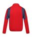 Mens yare viii full zip jacket danger red/moonlight denim/coronet blue Regatta-2