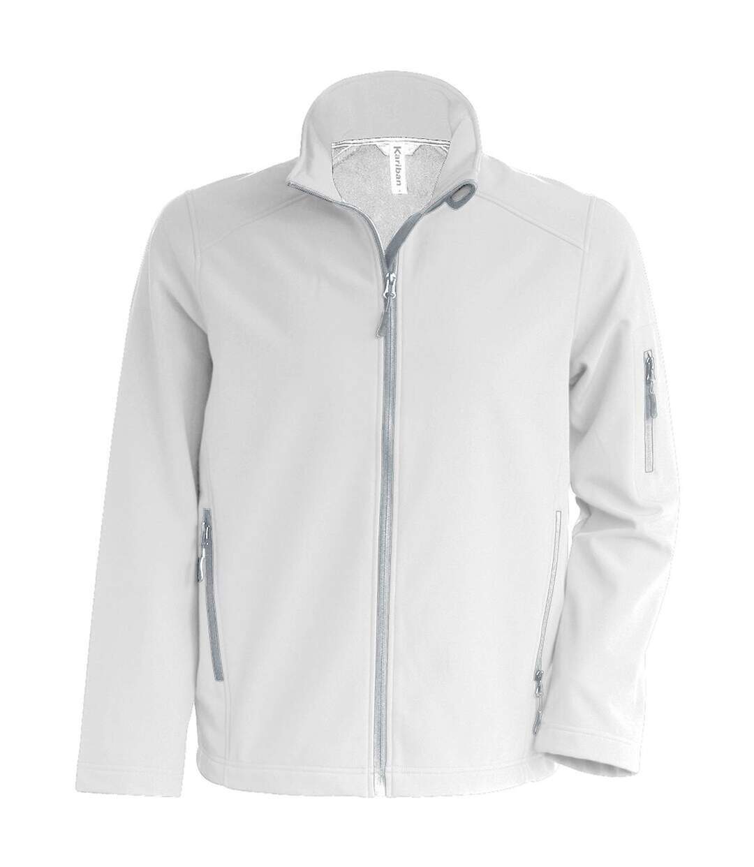 Veste homme blanc Kariban-1