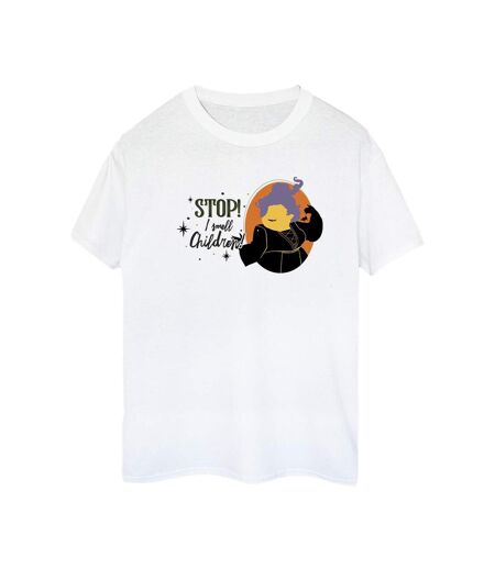 Disney - T-shirt HOCUS POCUS STOP MARY - Femme (Blanc) - UTBI20228
