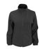 2786 Womens/Ladies Full Zip Fleece Jacket (280 GSM) (Black)