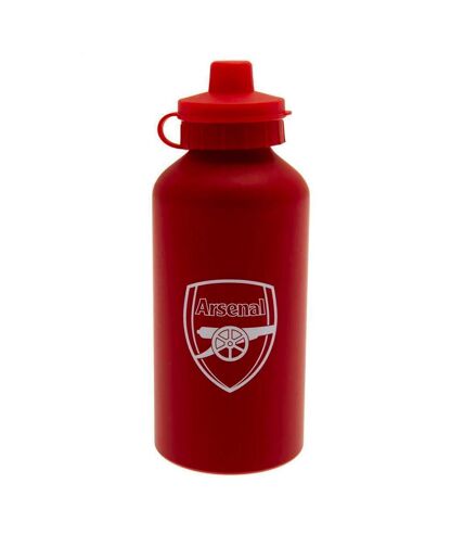 Arsenal FC Matte Aluminum 16.9floz Water Bottle (Red/White) (One Size) - UTSG19967