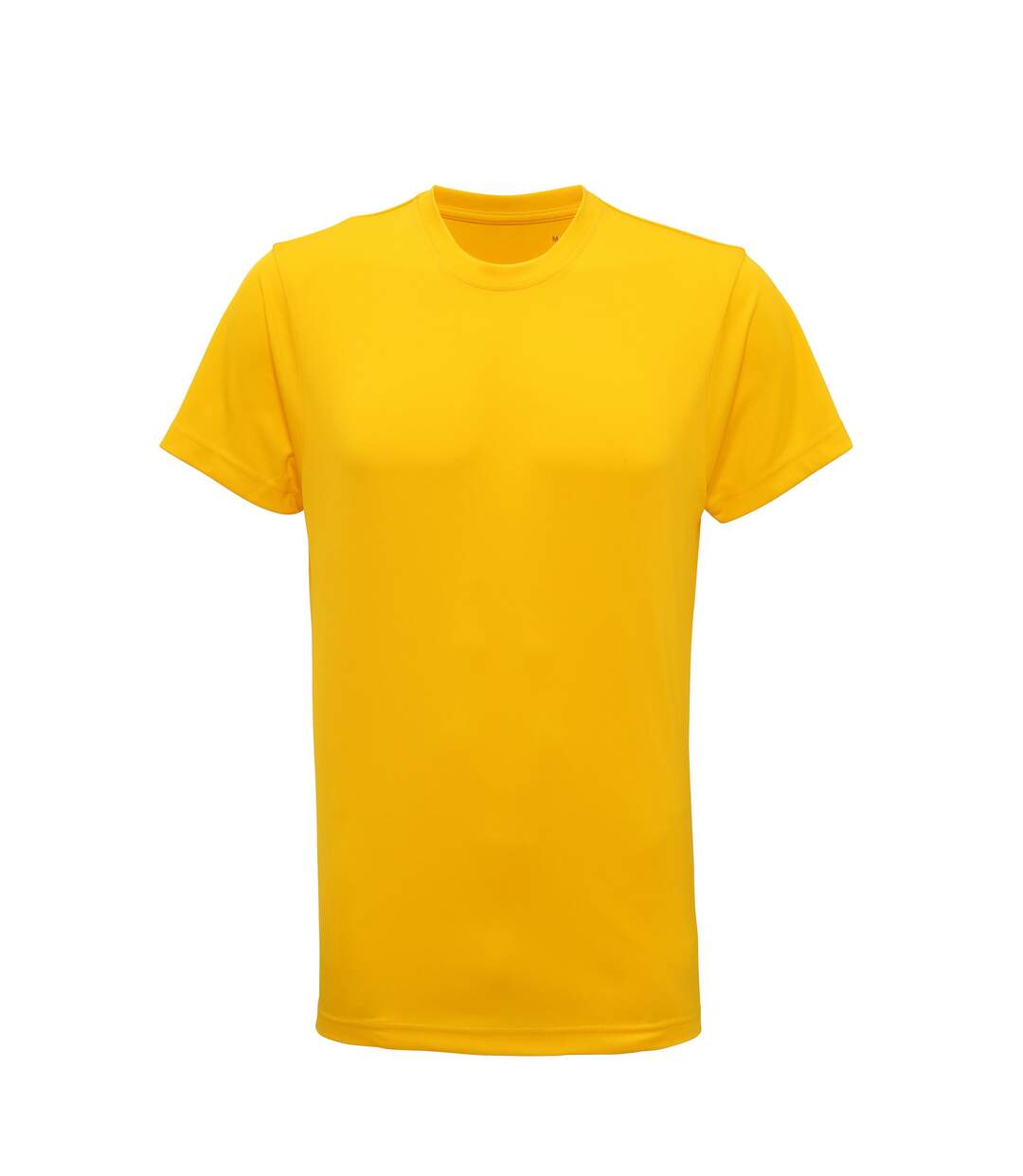 T-shirt de fitness à manches courtes homme jaune soleil Tri Dri