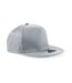 Casquette 5 panneaux style rappeur adulte - B610 - gris clair-1