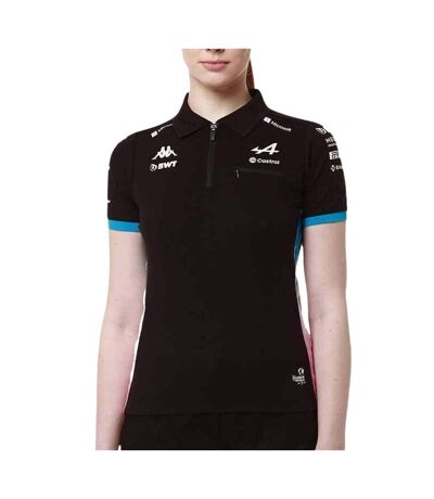 Maillot blanc/bleu femme kappa adraw alpine f1 - xxl