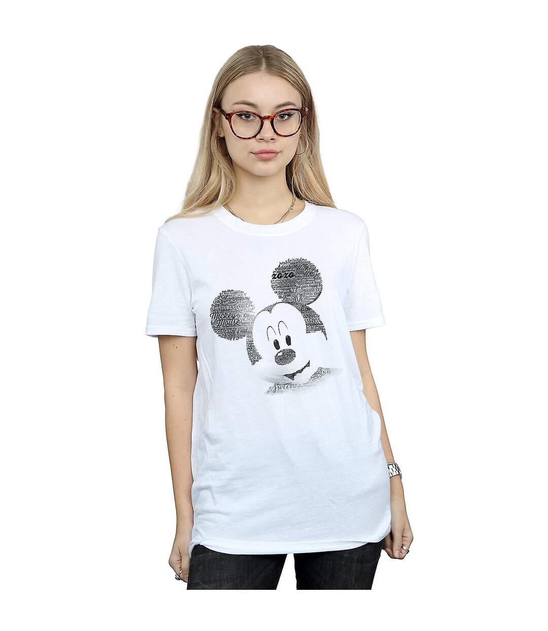 Disney - T-shirt - Femme (Blanc) - UTBI1411-2