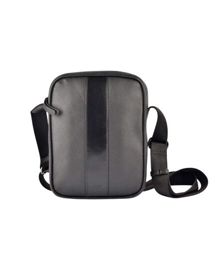 Plain Leather Everyday Crossbody Bag One Size Black Firetrap