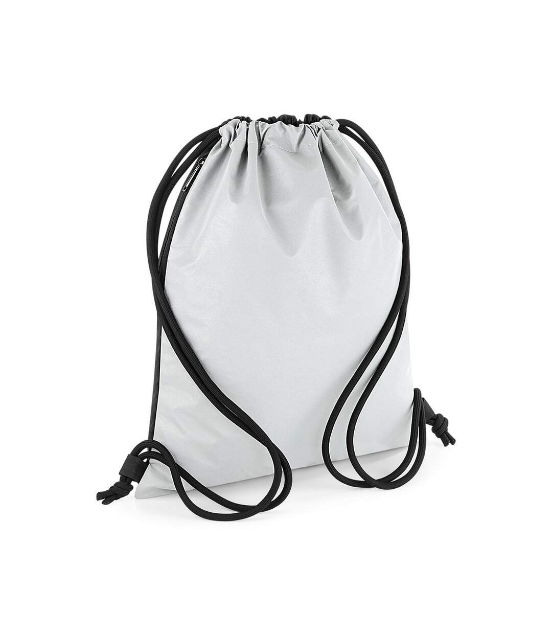 BagBase Unisex Reflective Gymsac (Silver Reflective) (One Size) - UTPC4074-1