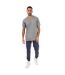 Mens 3 Stripes Climacool Slim T-shirt Grey Adidas-4