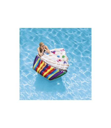 Matelas Gonflable Cupcake 142cm Multicolore