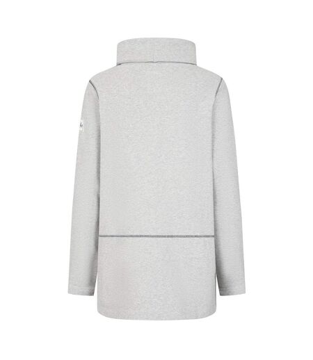 Sweat Motif/style Uni Femme Gris Chiné Lazy Jacks