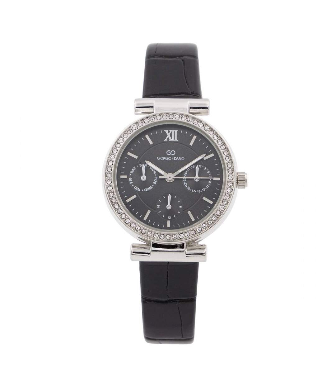 Montre pour Femme Noir Strass GIORGIO