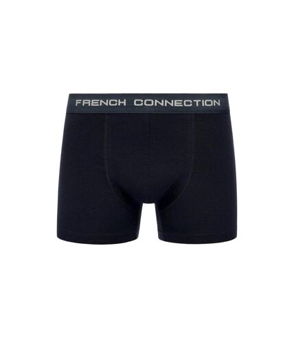 Boxers fc14 homme noir/blanc/gris French Connection