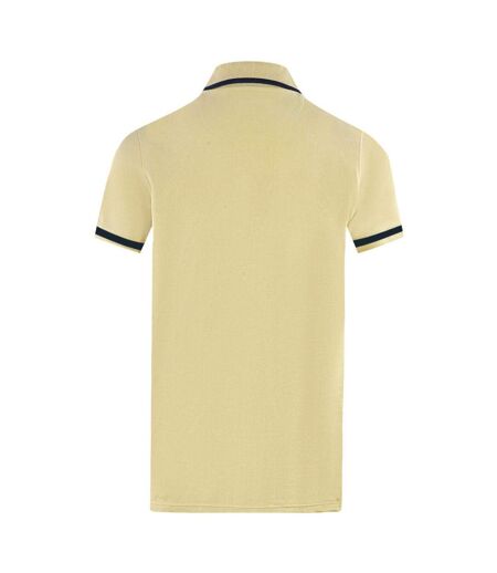 Polo Motif/style Brodé London Adulte Beige Aquascutum