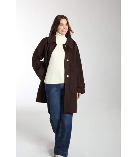 Manteau Elara  Avec Col Claudine | Gerard Pasquier