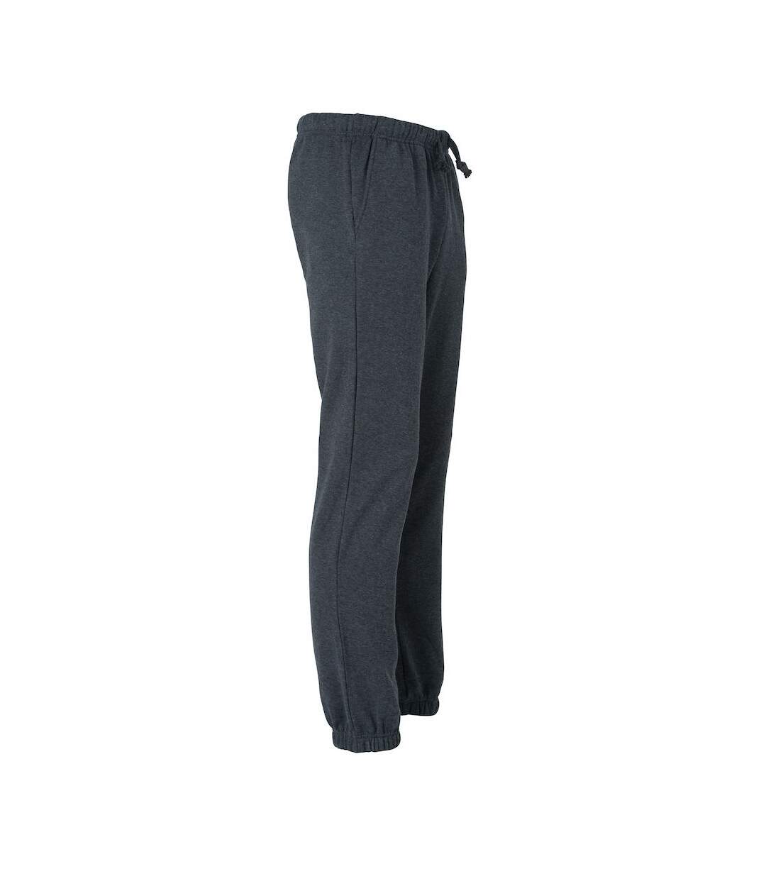 Pantalon de jogging basic adulte anthracite chiné Clique