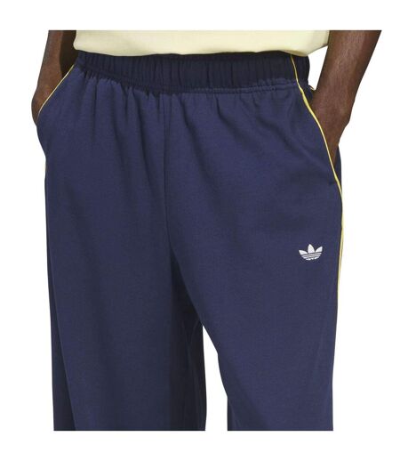 Pantalon De Jogging Tissé Originals À Rayures Latérales Coupe Décontractée Pour Homme Bleu Foncé Adidas