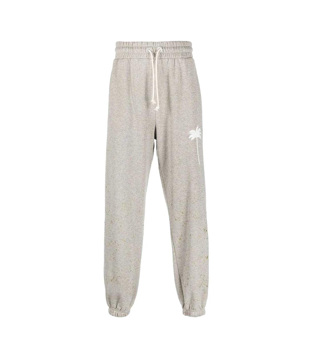 Unisex Adult Pxp Classic Painted Jogging Bottoms Grey Palm Angels-1