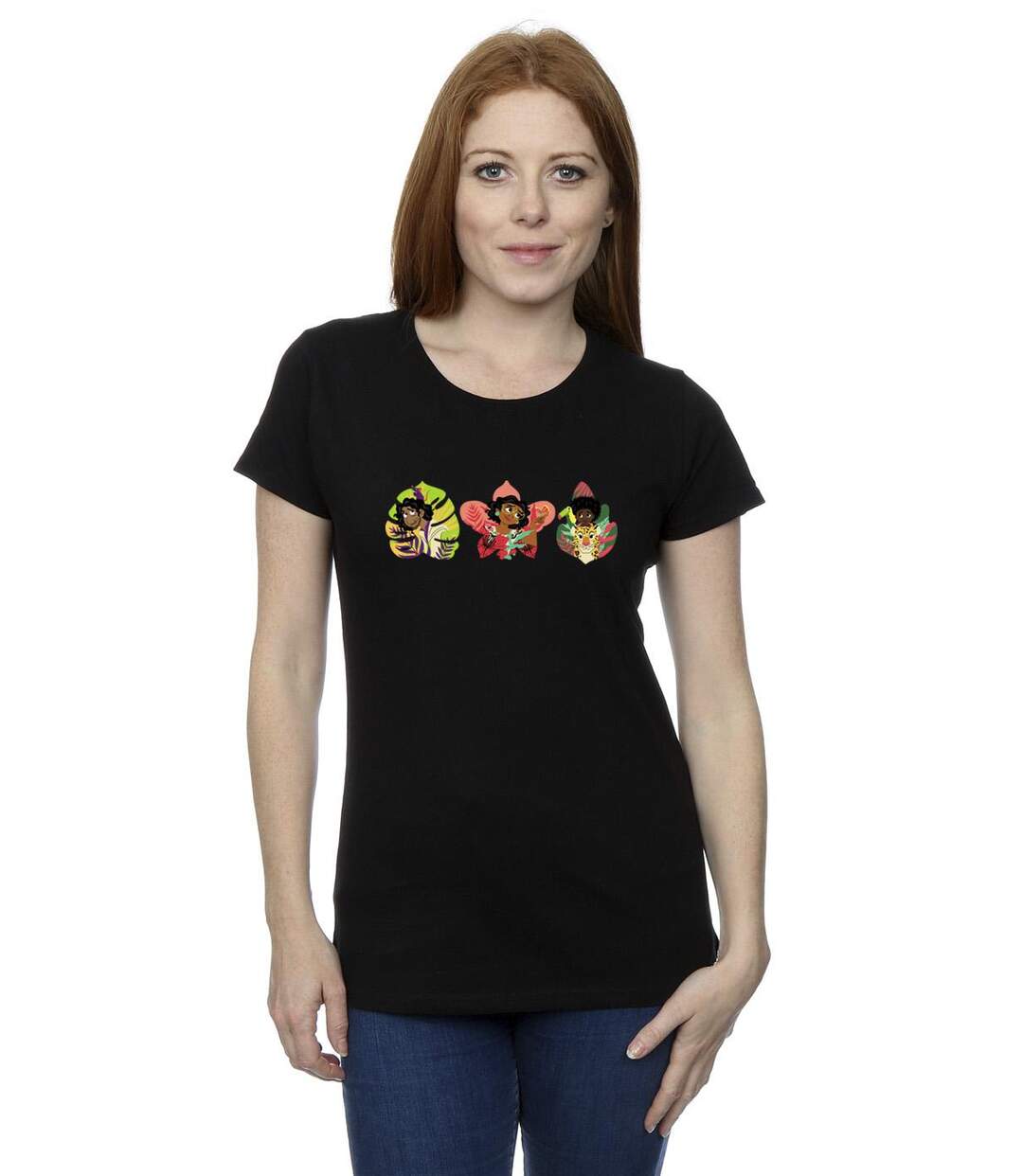 Disney - T-shirt ENCANTO FAMILY LINE - Femme (Noir) - UTBI19622-2