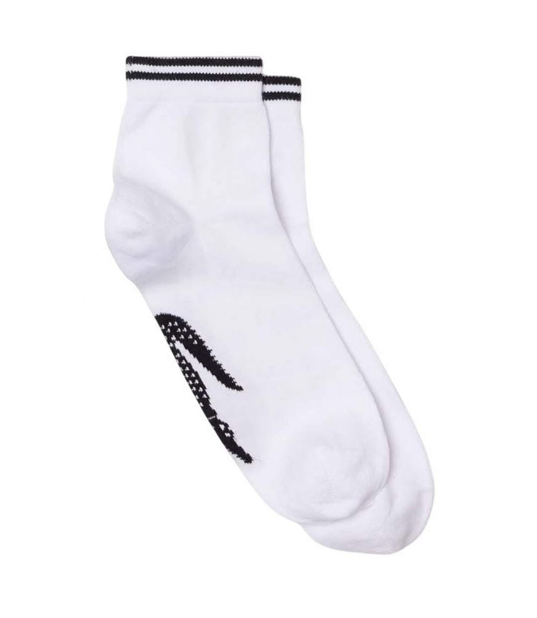 Chaussettes De Sport Adulte Noir Blanc Lacoste-3