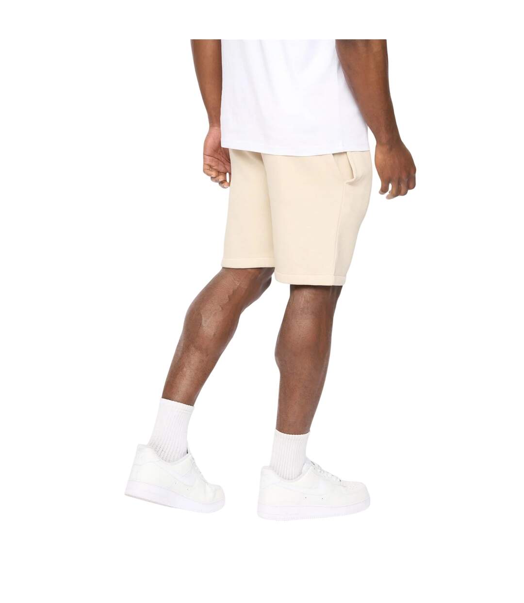 Short Décontracté Bardon Homme Gris Pâle Crosshatch-4