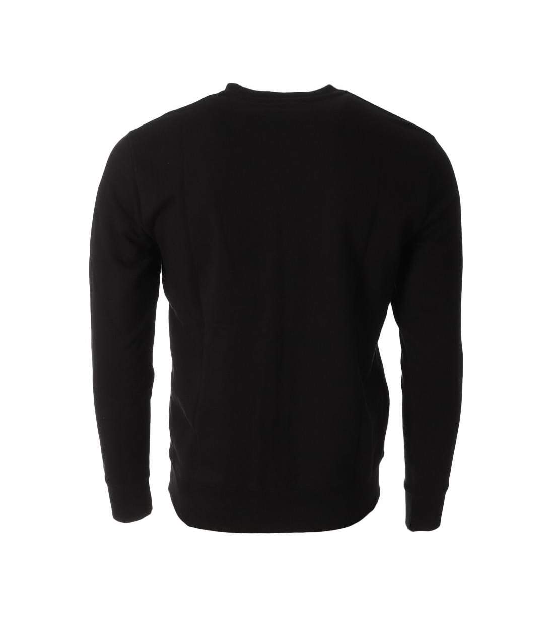 Sweat noir homme schott 752 - s-2