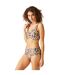 Regatta Womens/Ladies Paloma Leopard Print Bikini Top (Brown/Beige) - UTRG9807