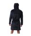 Mens Enstrada Fleece Dressing Gown Navy Bench-3