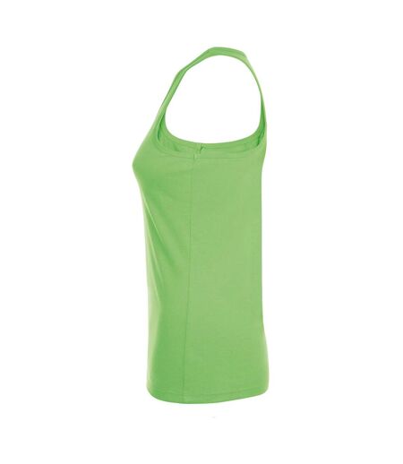 SOLS Womens/Ladies Justin Sleeveless Vest (Lime)