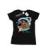 Disney T-shirt en coton Moana et Maui Wave - Femmes/Dames (Noir) - UTBI34020-1