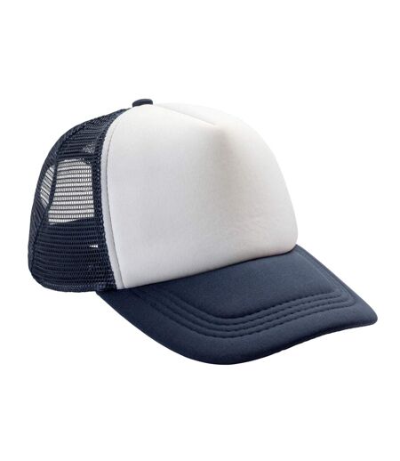 Casquette Trucker Detroit Bleu Marine Blanc Result Headwear