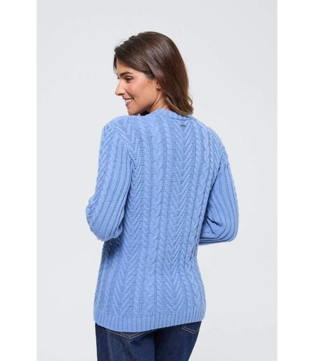 Pull Cofoncy Sky Blue Chiné