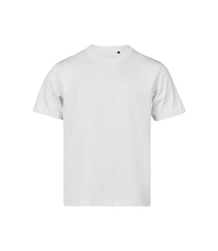 Mens Loose T-shirt White Tee Jays