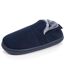 Isotoner Chaussons Mules femme suédine semelle bloup extra confort-1
