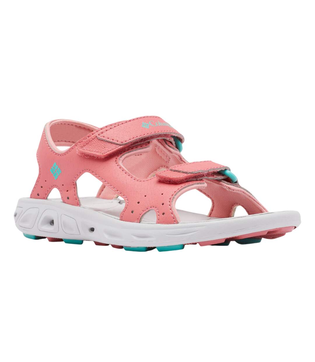 Childrens/kids Techsun Vent Sandals Pink Columbia-1