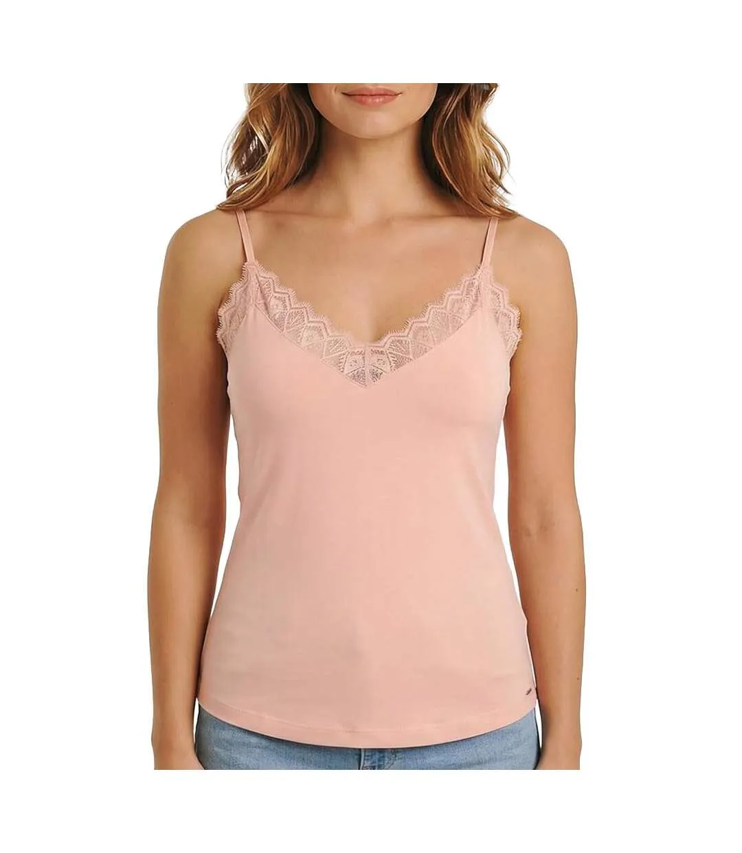 Débardeur rose clair femme morgan betina-1