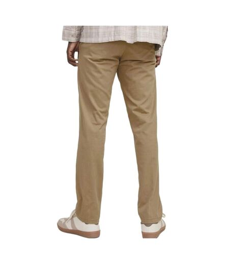 Pantalon en chino beige foncé homme jack & jones barret
