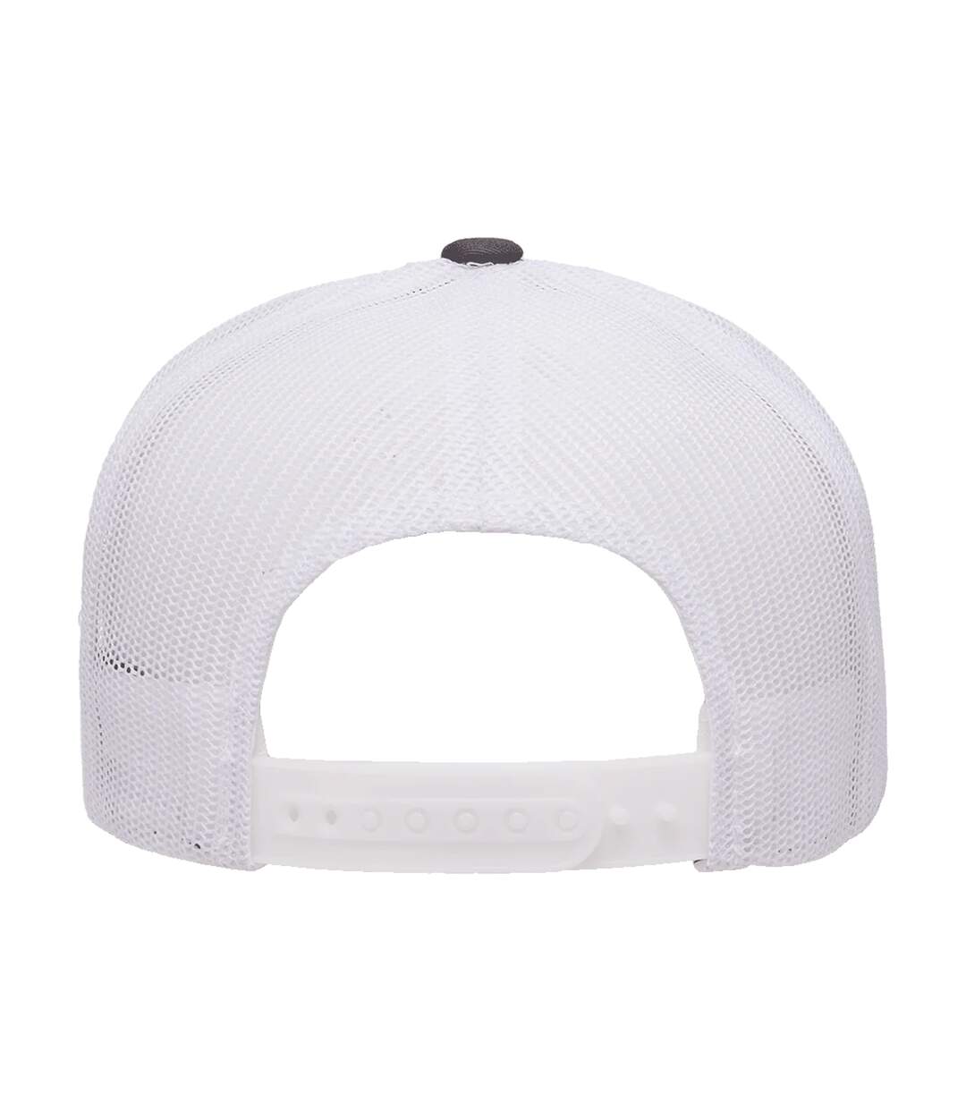 Casquette Trucker Retro Charbon Blanc Flexfit-2