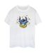 Disney T-shirt boyfriend en coton Femme/Ladies Lilo & Stitch Cracking Egg (Blanc) - UTBI30385-1