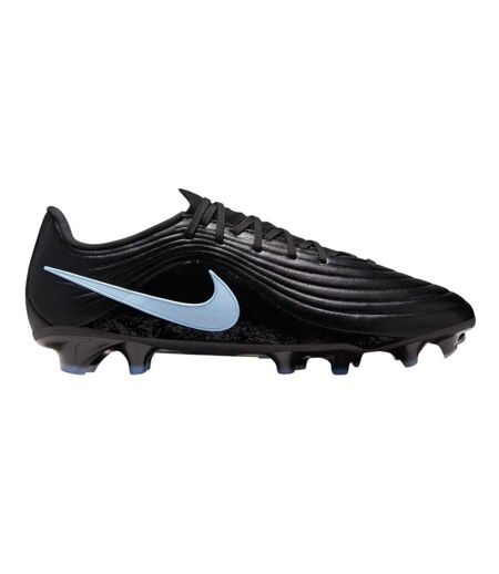 Mens Tiempo Academy Firm Ground Football Boots Black Blue Nike