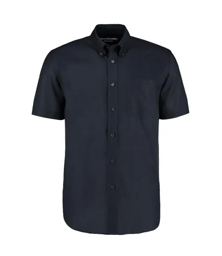 Chemise À Manches Courtes Hommes Bleu Marine Kustom