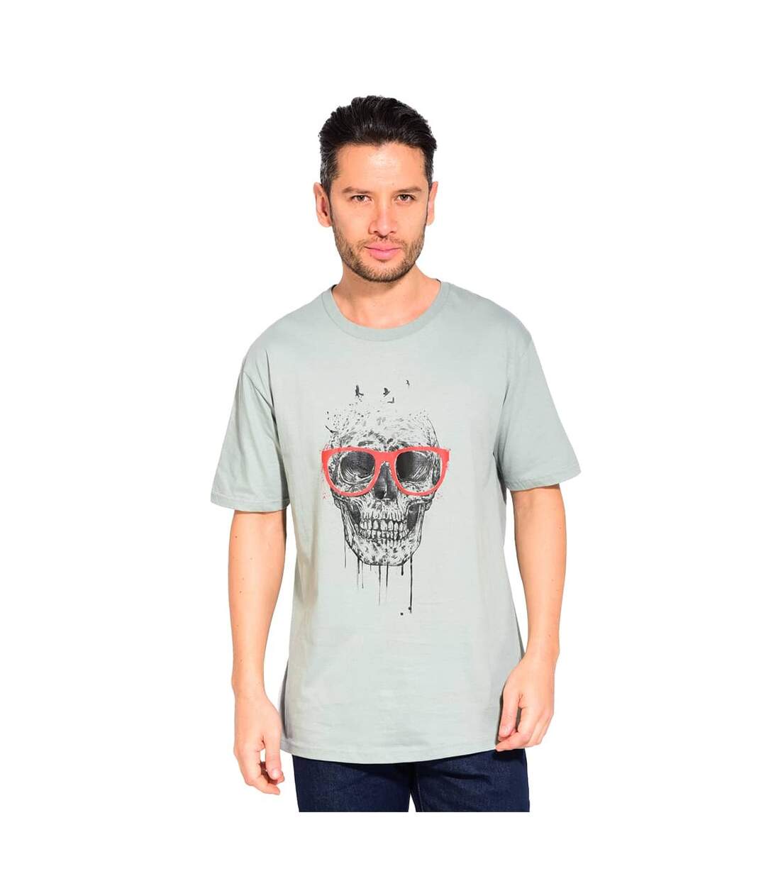 T-shirt tête de mort - NAMASTE