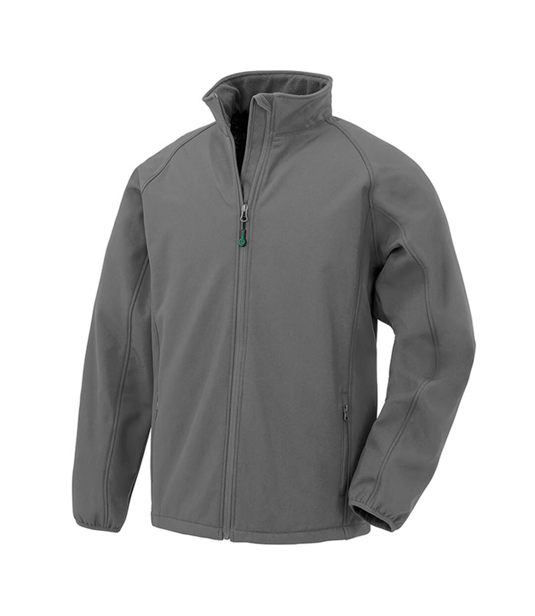 Veste Softshell Homme Gris Clair Result Genuine Recycled-1